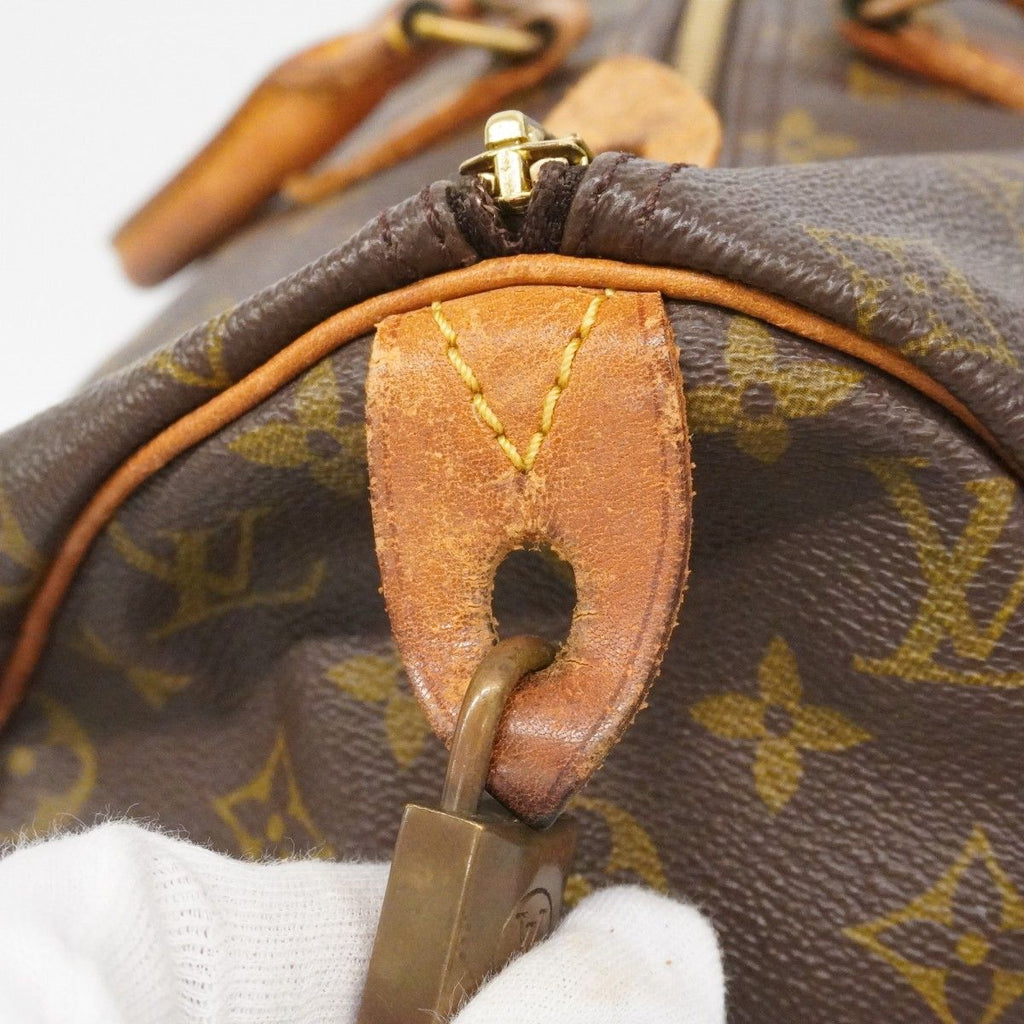 Louis Vuitton Handbag Monogram Speedy 40 Brown — view 9