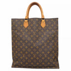 Louis Vuitton Tote Monogram Sac Plat Brown
