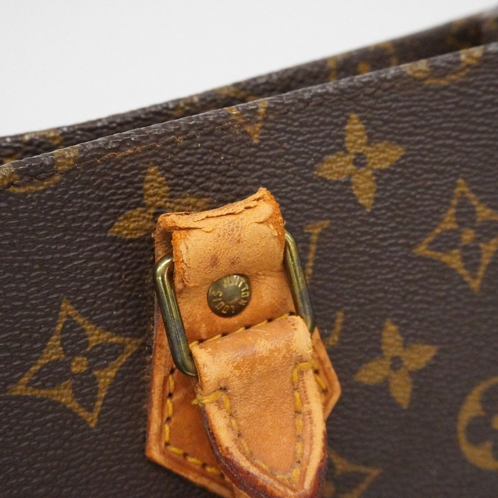 Louis Vuitton Tote Monogram Sac Plat Brown — view 9