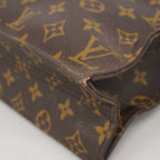 Louis Vuitton Tote Monogram Sac Plat Brown — view 6