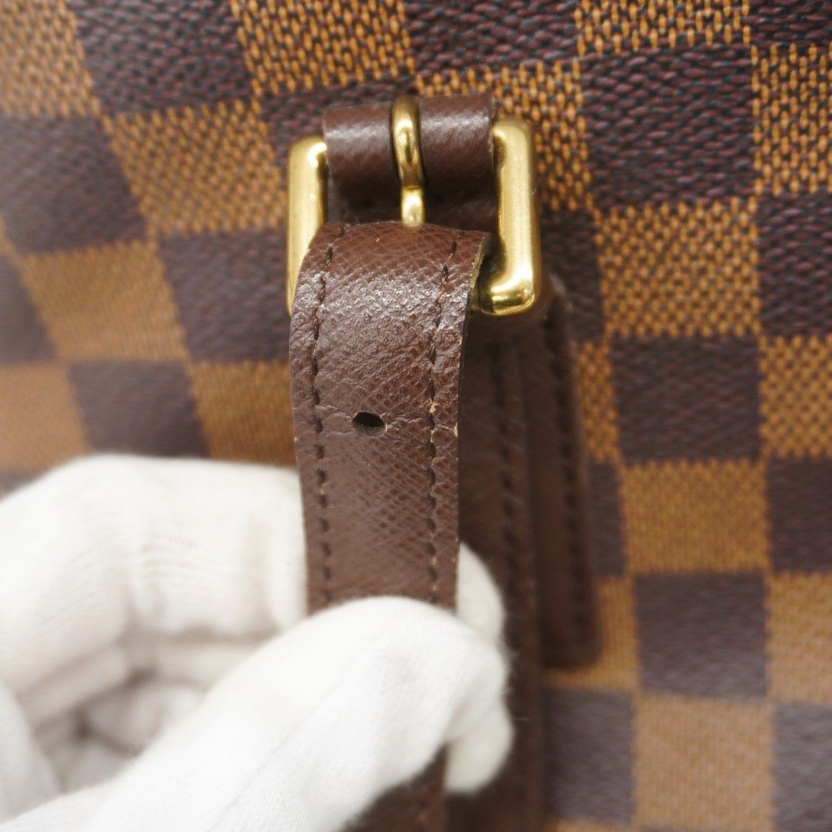 Louis Vuitton Tote Damier Marais Ebene — view 8