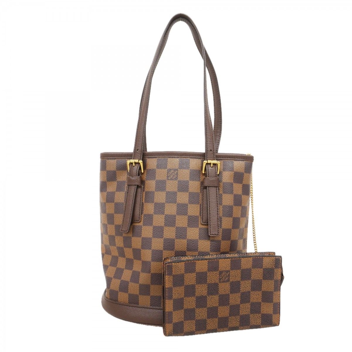 Louis Vuitton Tote Damier Marais Ebene