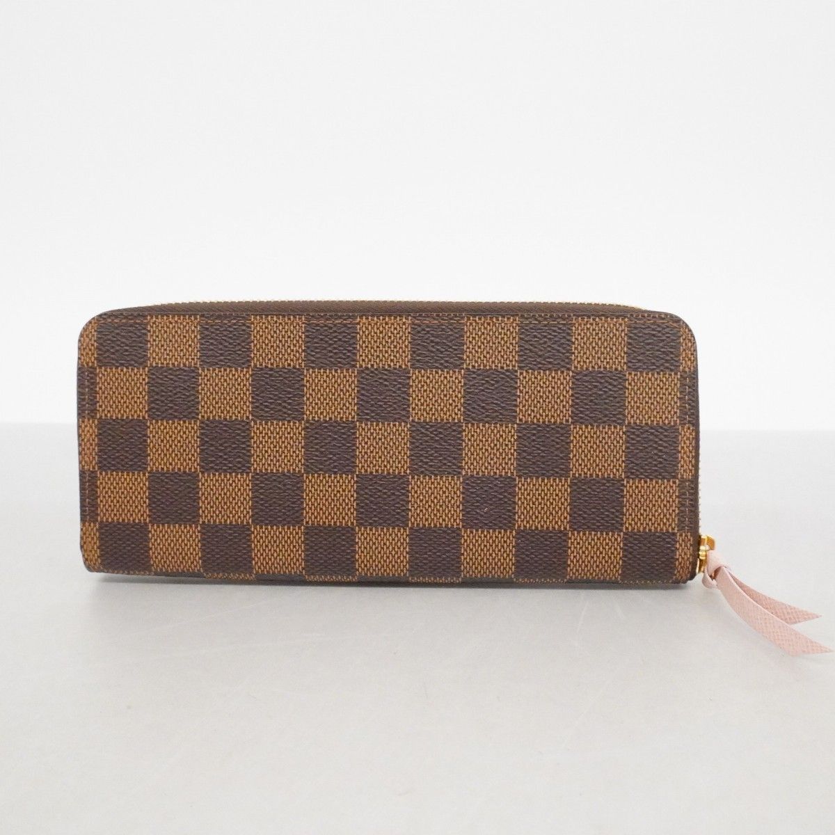 Louis Vuitton Wallet Damier Portefeuille Clemence Ebene Rosevalerine — view 8