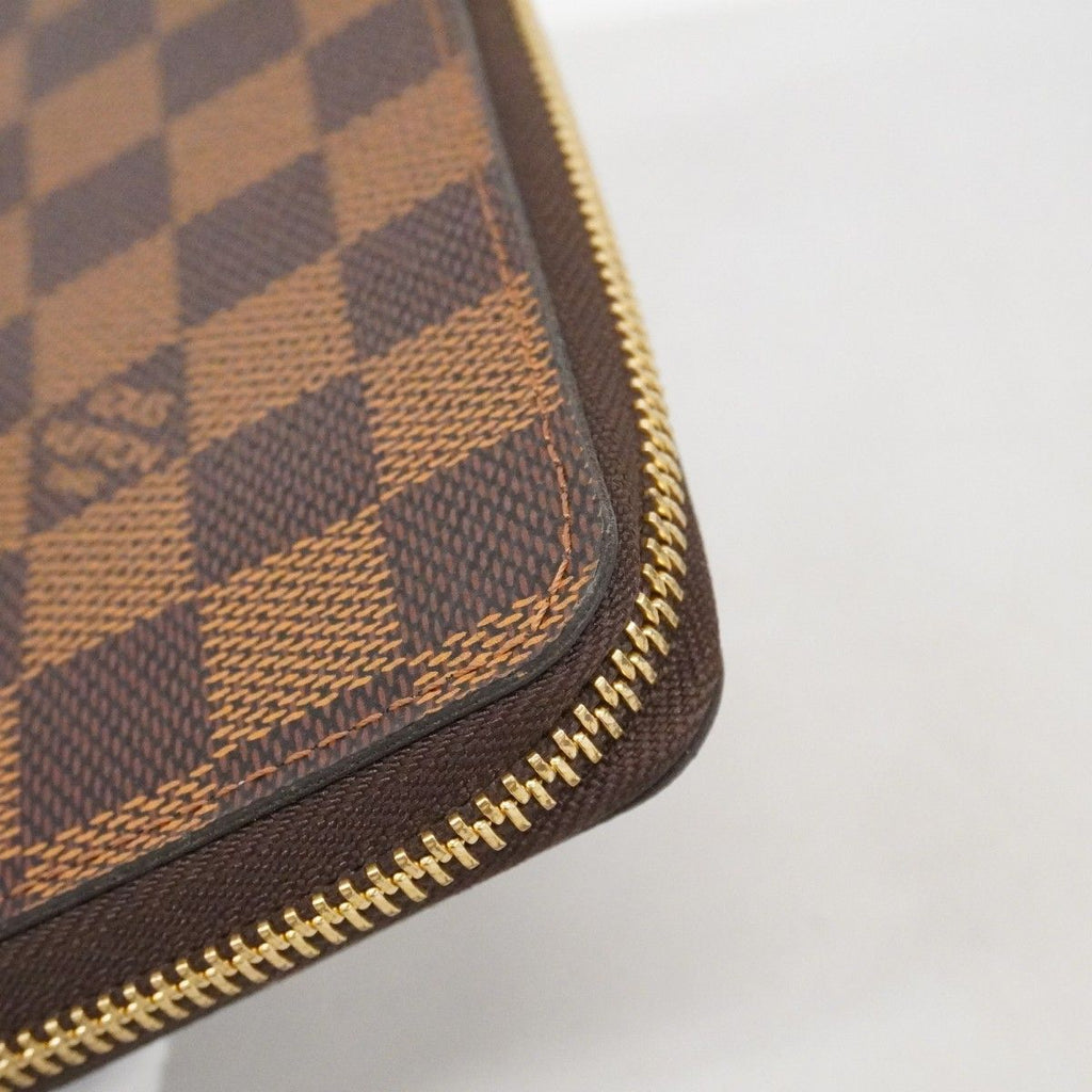 Louis Vuitton Wallet Damier Portefeuille Clemence Ebene Rosevalerine — view 5