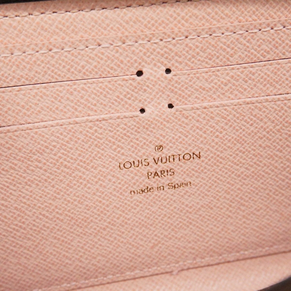 Louis Vuitton Wallet Damier Portefeuille Clemence Ebene Rosevalerine — view 4