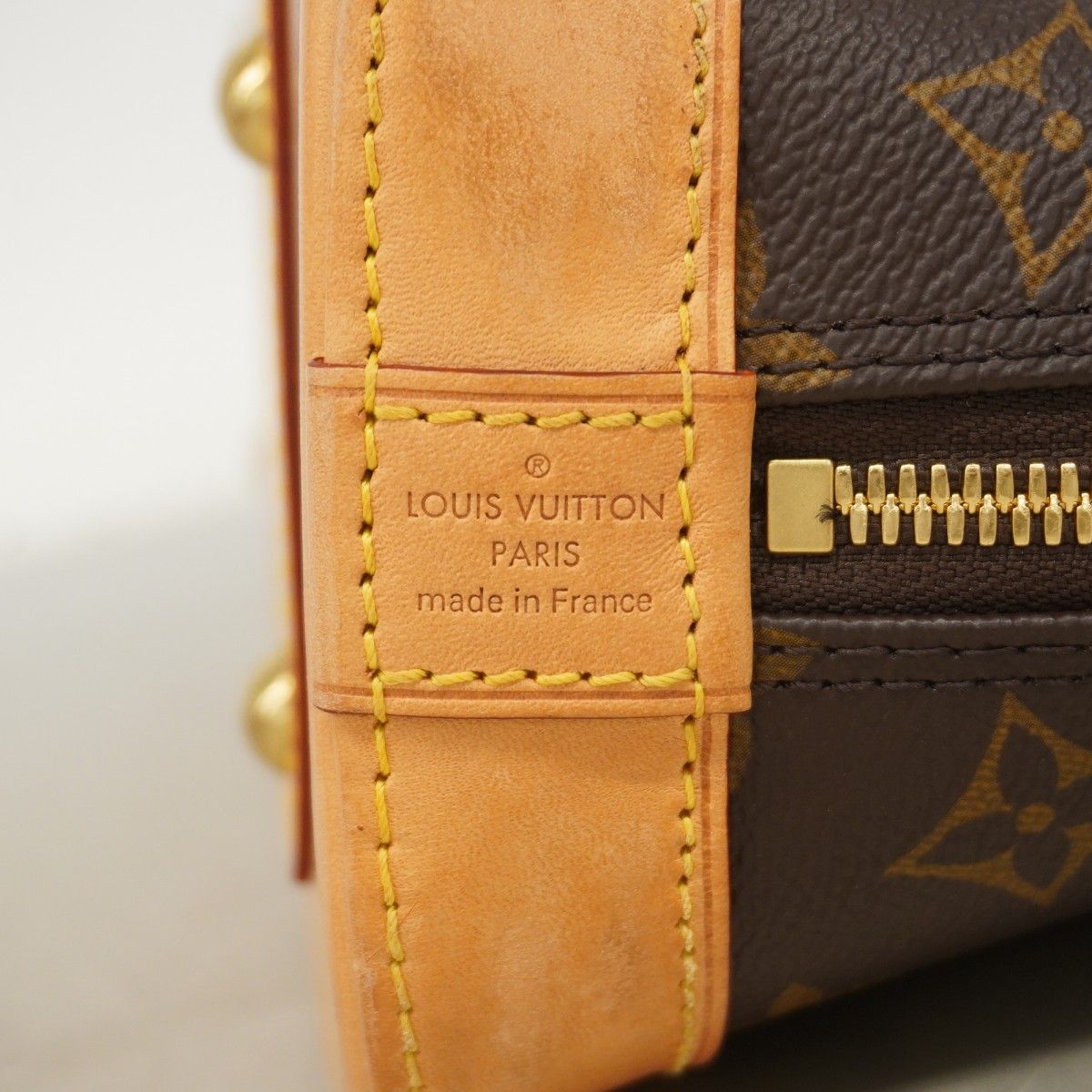 Louis Vuitton Handbag Monogram Alma BB Brown 2-Way — view 5