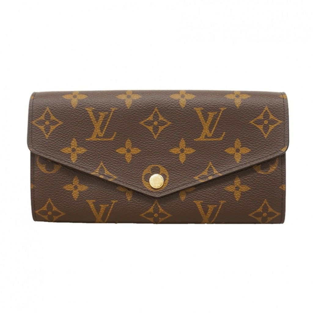 Louis Vuitton Wallet Monogram Portefeuille Sarah Brown Coquelicot