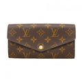 Louis Vuitton Wallet Monogram Portefeuille Sarah Brown Coquelicot