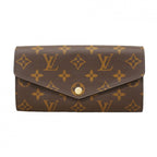 Louis Vuitton Wallet Monogram Portefeuille Sarah Brown Coquelicot