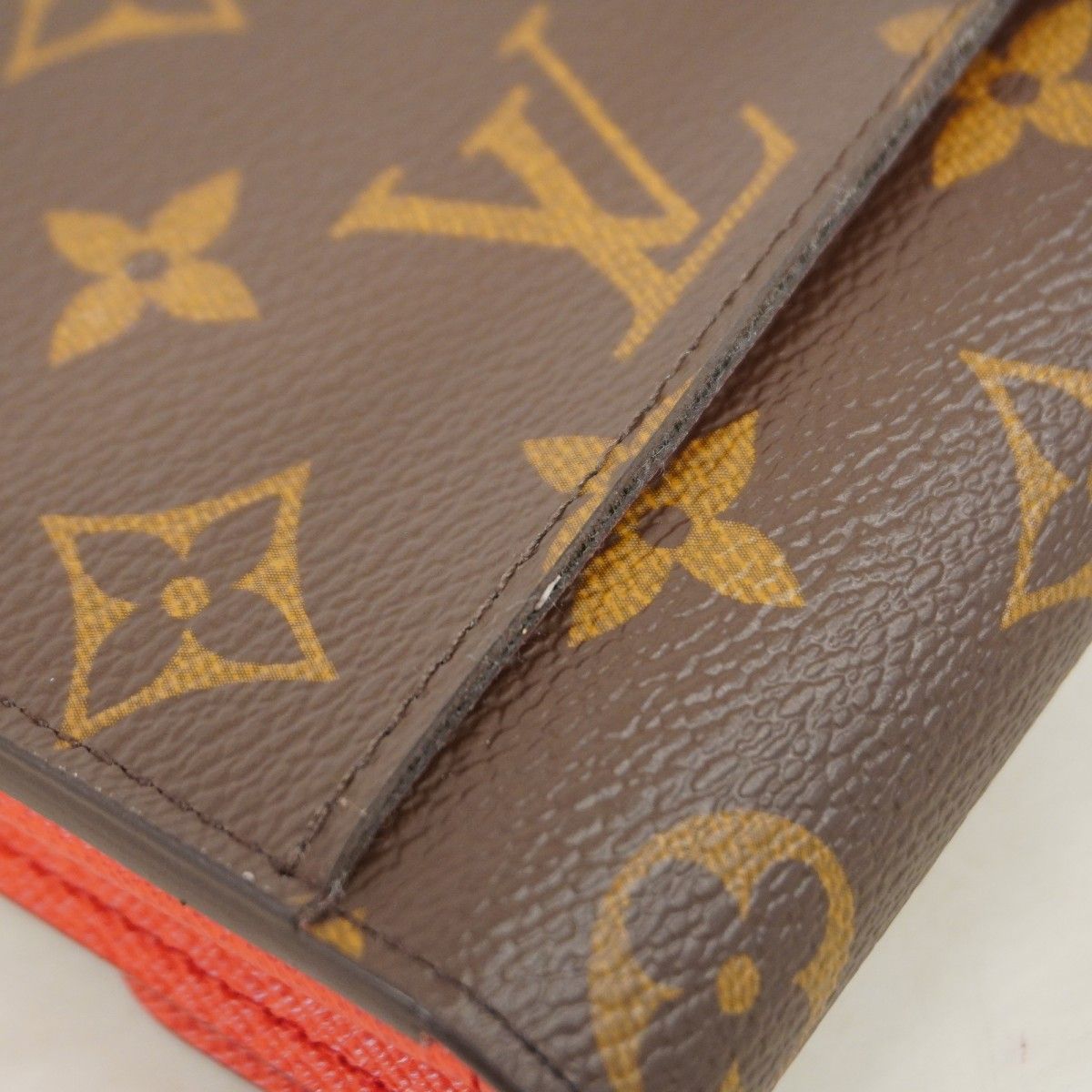 Louis Vuitton Wallet Monogram Portefeuille Sarah Brown Coquelicot — view 7