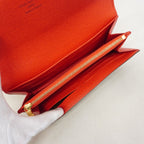 Louis Vuitton Wallet Monogram Portefeuille Sarah Brown Coquelicot — view 3