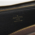 Louis Vuitton Wallet Monogram Giant Reverse Zippy Brown — view 4
