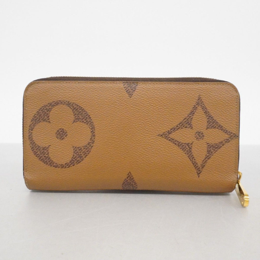 Louis Vuitton Wallet Monogram Giant Reverse Zippy Brown — view 8