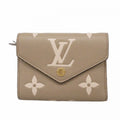 Louis Vuitton Trifold Wallet Monogram Empreinte Bicolor Portefeuille Victorine