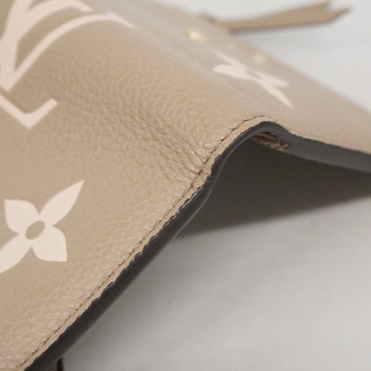 Louis Vuitton Trifold Wallet Monogram Empreinte Bicolor Portefeuille Victorine — view 7