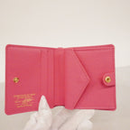 Louis Vuitton Wallet Monogram Origin Pocket LV Charm Rose Ribbon — view 3