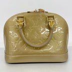 Louis Vuitton Handbag Vernis Alma BB Beige Poudre 2-Way — view 8