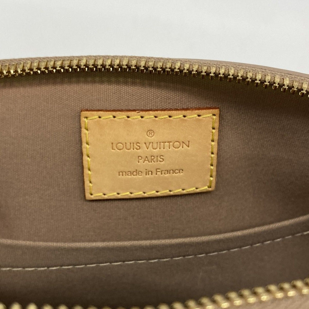 Louis Vuitton Handbag Vernis Alma BB Beige Poudre 2-Way — view 5