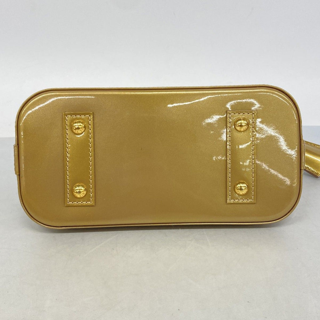 Louis Vuitton Handbag Vernis Alma BB Beige Poudre 2-Way — view 3
