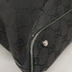 Gucci Tote GG Canvas Black Silver — view 7