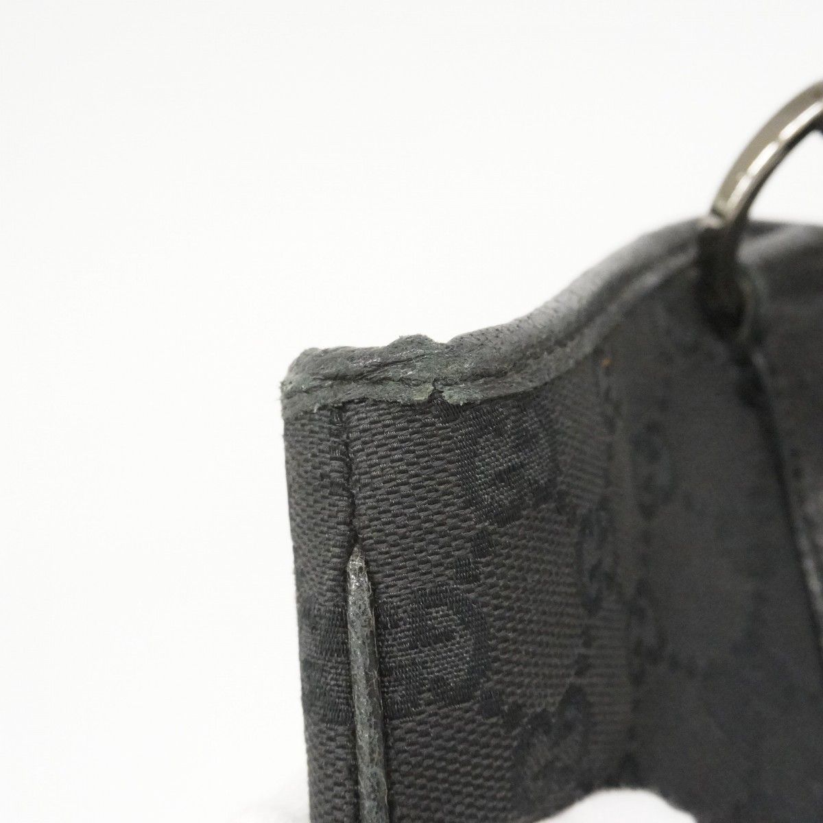 Gucci Tote GG Canvas Black Silver — view 6