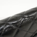 Chanel Shoulder Bag 2.55 Patent Leather Black Silver — view 8