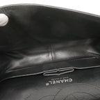 Chanel Shoulder Bag 2.55 Patent Leather Black Silver — view 4
