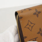 Louis Vuitton Wallet Monogram Reverse Zippy Light Brown — view 5