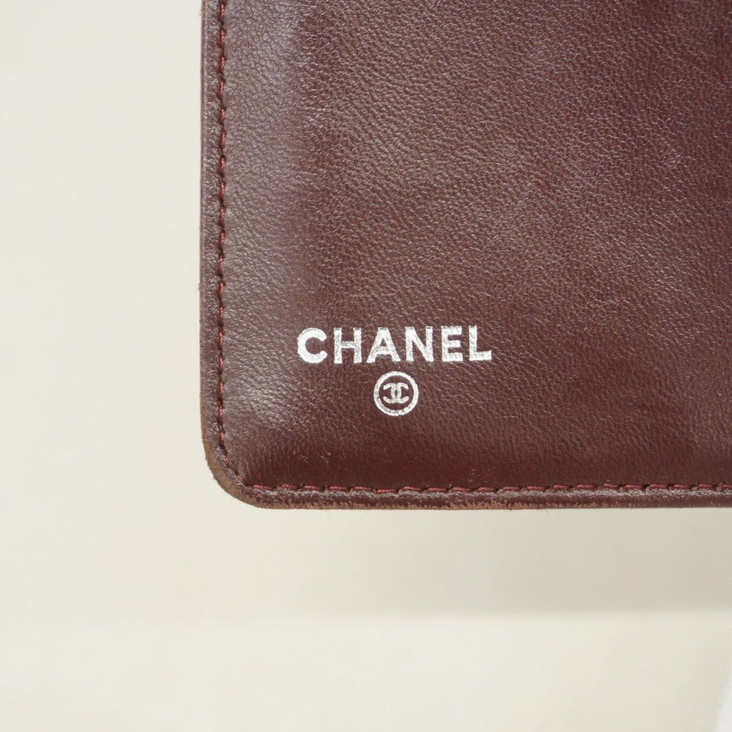 Chanel Wallet Quilted Lambskin Black Silver — view 4