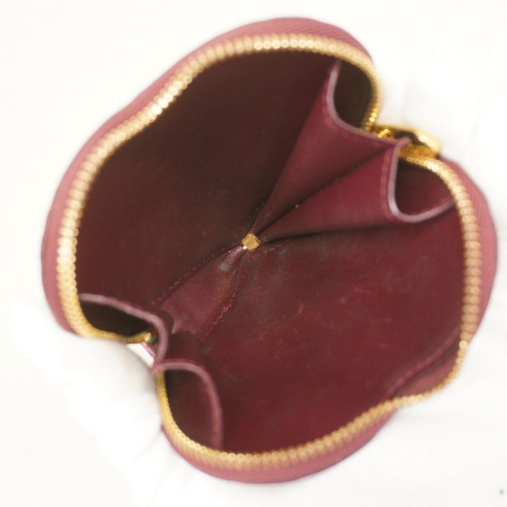 Louis Vuitton Coin Case Vernis Leopard Portomonecle Bordeaux Pink — view 3