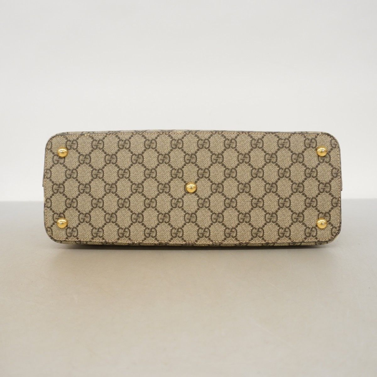 Gucci Handbag GG Supreme Brown Gold 2-Way — view 3