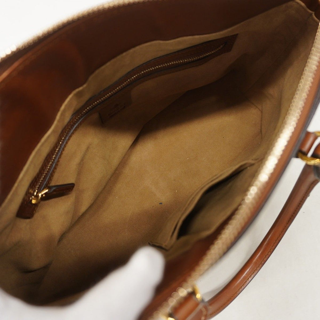 Gucci Handbag GG Supreme Brown Gold 2-Way — view 4