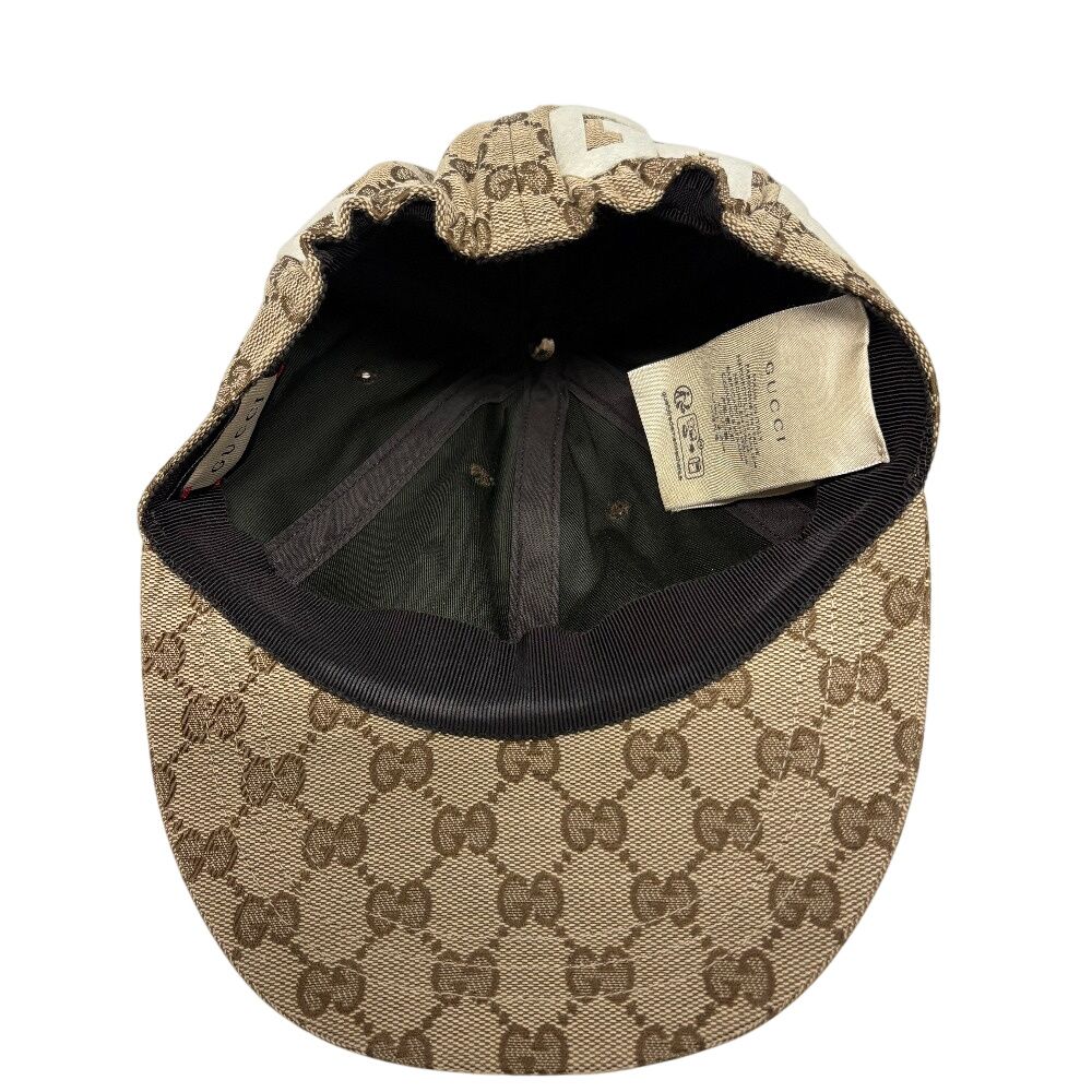 Gucci 25 GG Canvas Cap Brown — view 6