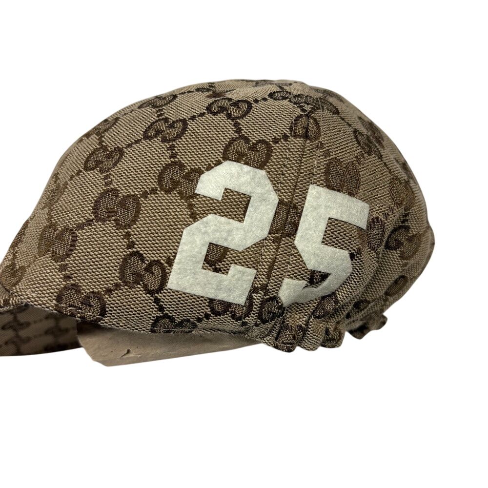 Gucci 25 GG Canvas Cap Brown — view 4