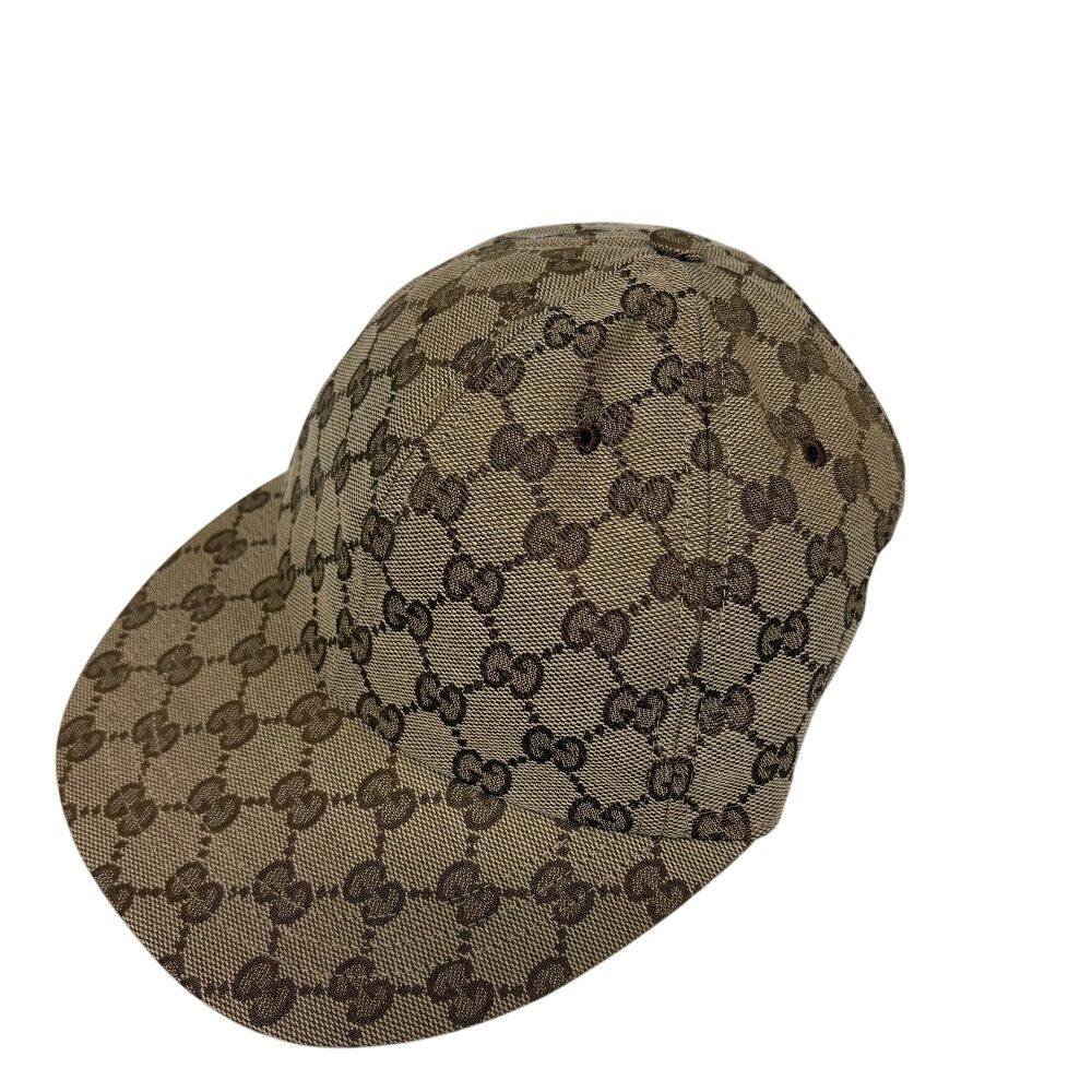 Gucci 25 GG Canvas Cap Brown