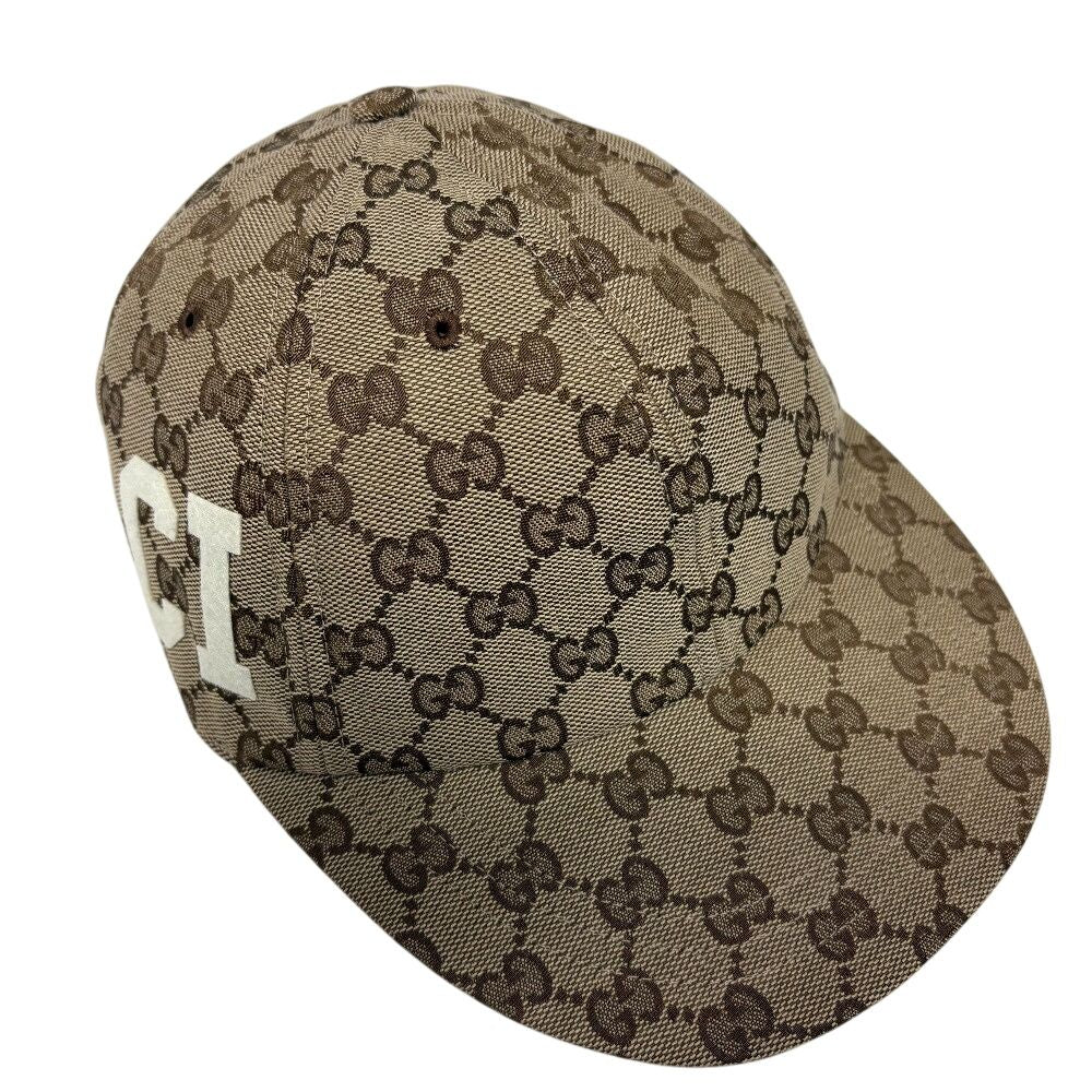 Gucci 25 GG Canvas Cap Brown — view 2