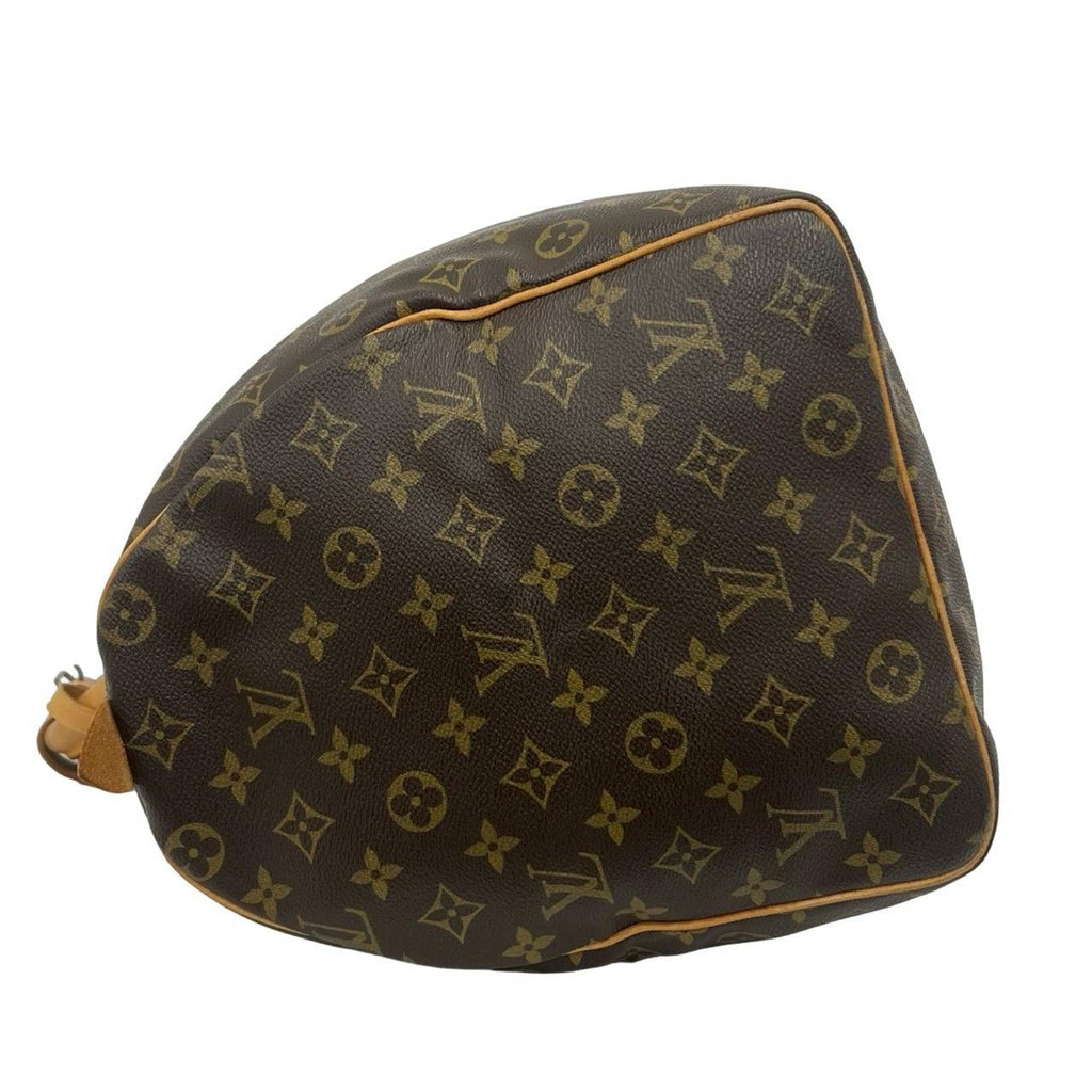 Louis Vuitton Vintage Keepall 50 Monogram Leather Boston Bag Brown — view 5