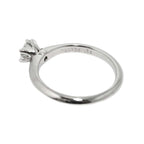 Tiffany & Co Solitaire Ring Diamond Pt Platinum — view 4