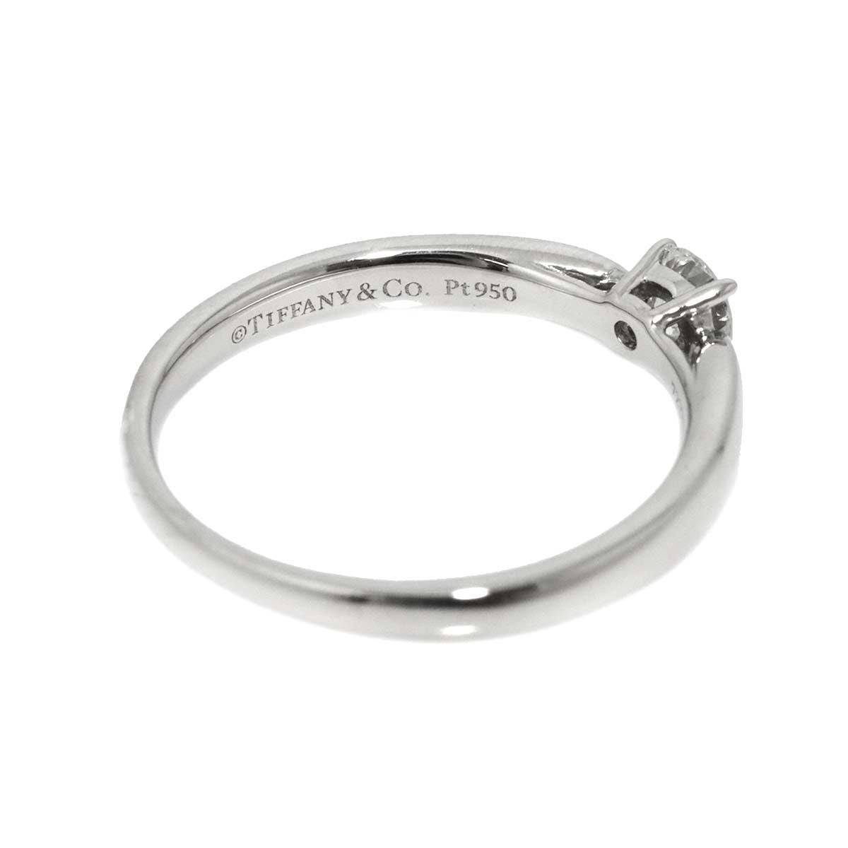 Tiffany & Co Harmony Ring Diamond Pt Platinum — view 3