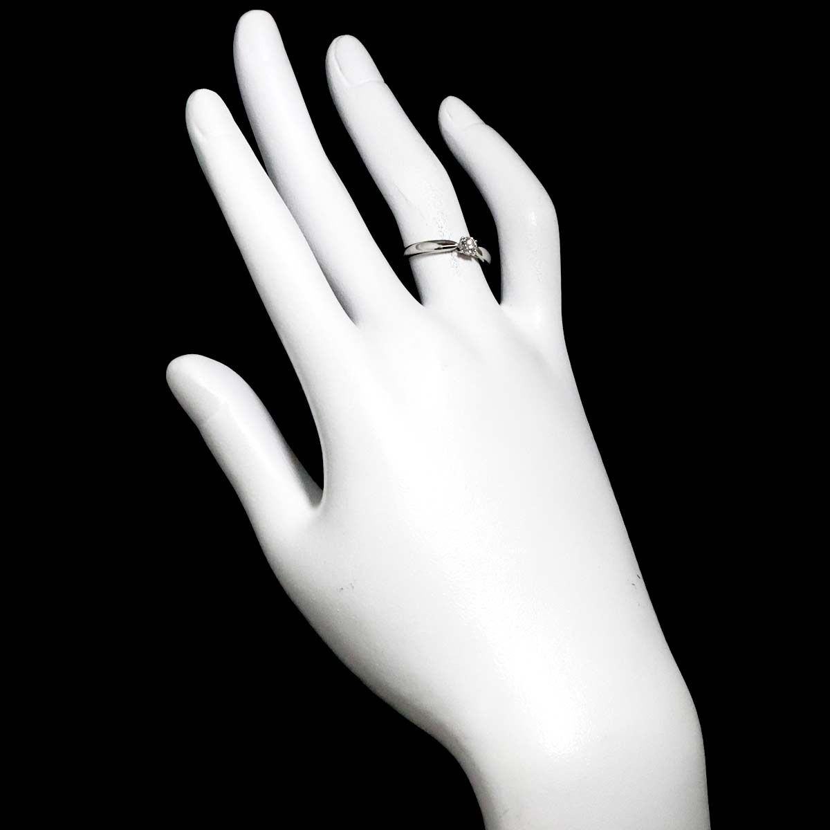 Tiffany & Co Harmony Ring Diamond Pt Platinum — view 8