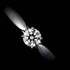 Tiffany & Co Harmony Ring Diamond Pt Platinum — view 6