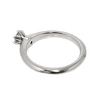 Tiffany & Co Solitaire Ring Diamond Pt Platinum — view 4