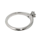 Tiffany & Co Solitaire Ring Diamond Pt Platinum — view 3