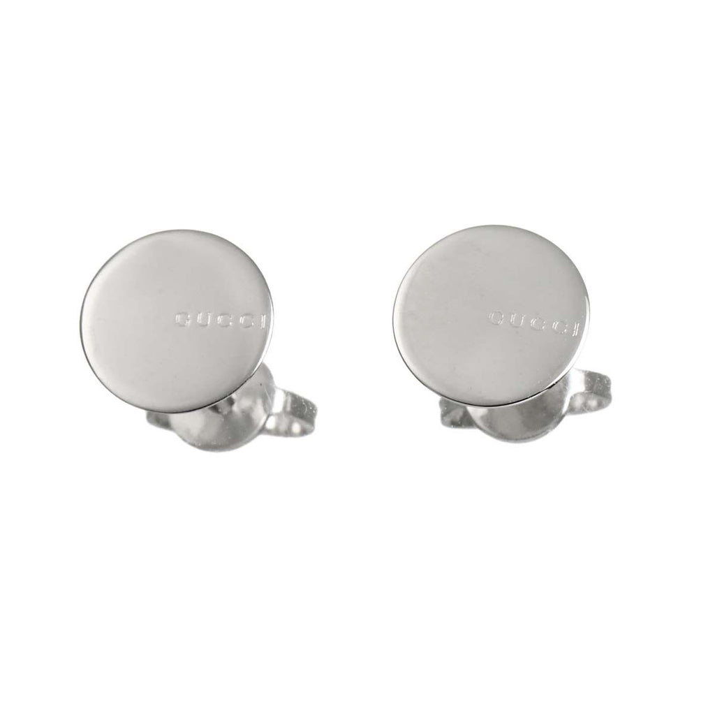 Gucci Earrings 18k WG White Gold 750 Pierced — view 2