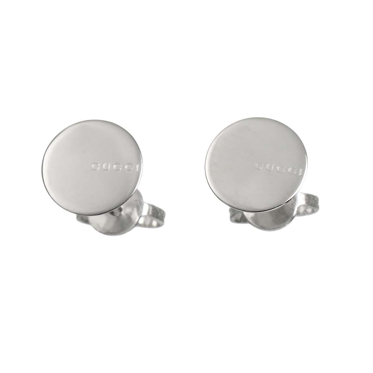Gucci Earrings 18k WG White Gold 750 Pierced — view 2