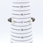 Bottega Veneta Bangle Intrecciato Leather 17 cm 925 Sterling Silver Bracelet — view 6