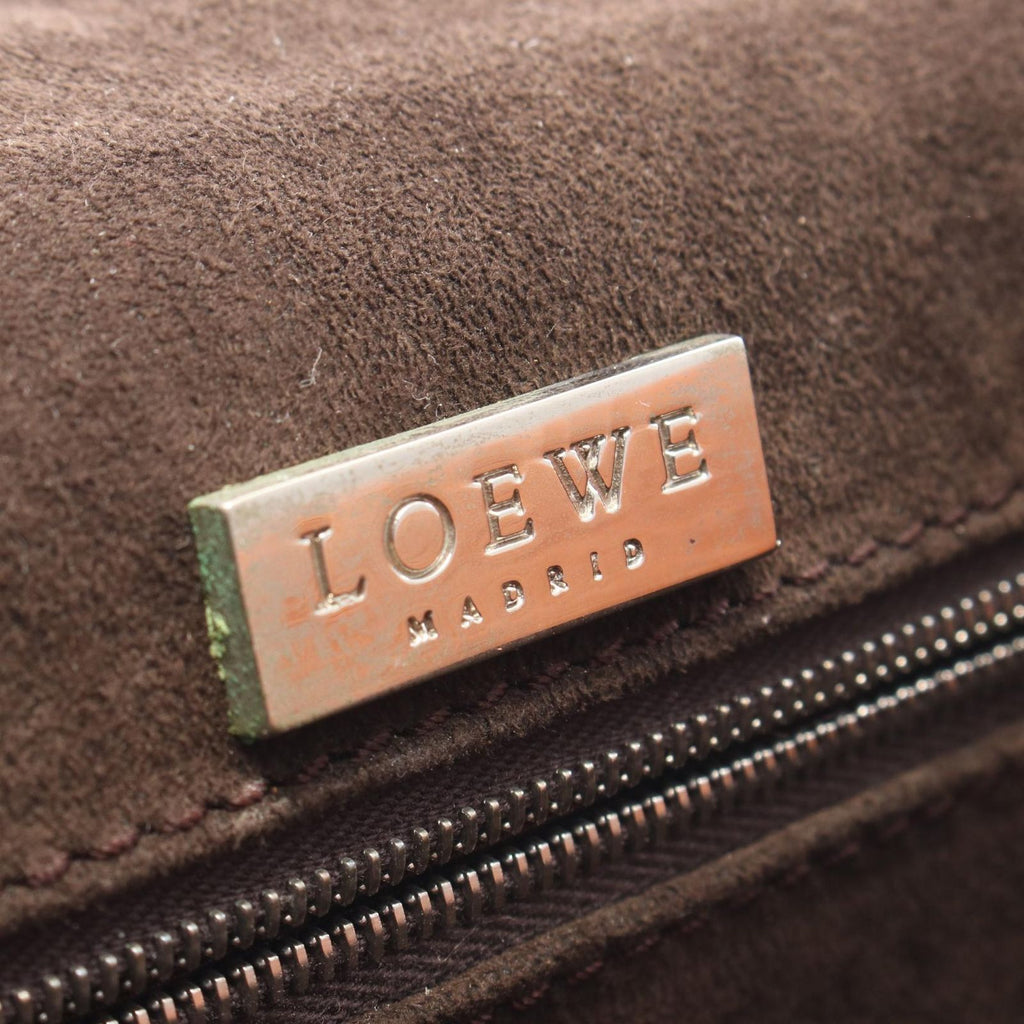 Loewe Handbag Barcelona Brown Leather — view 4