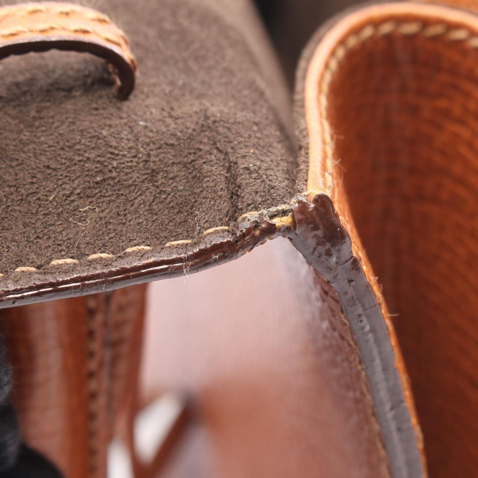 Loewe Handbag Barcelona Brown Leather — view 5