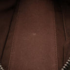 Loewe Handbag Amazona 28 311.06.001 Dark Brown Patent Leather — view 5