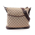 Gucci Shoulder Bag GG Canvas Beige Brown
